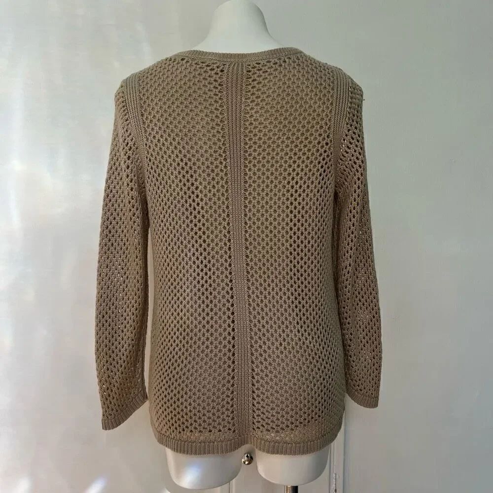 Croft & Barrow Open Knit Sweater - Picture 7 of 9